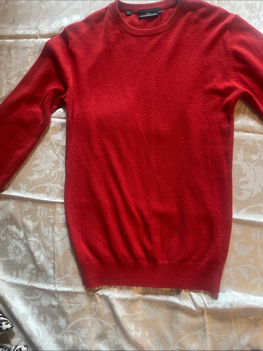 Rodd & Gunn Red Crewneck Sweater